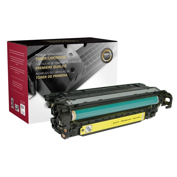 Clover Imaging Group Remanufactured Yellow Toner Cartridge for Canon CRG-332Y 201350P